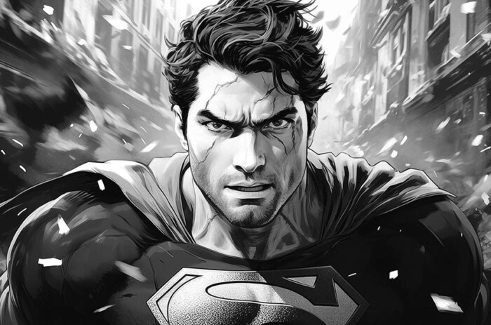 Fond d'écran Superman DC Comics 4K HD pour PC Bureau mac portable mobile iPhone téléchargement gratuit arrière-plan ultraHD UHD