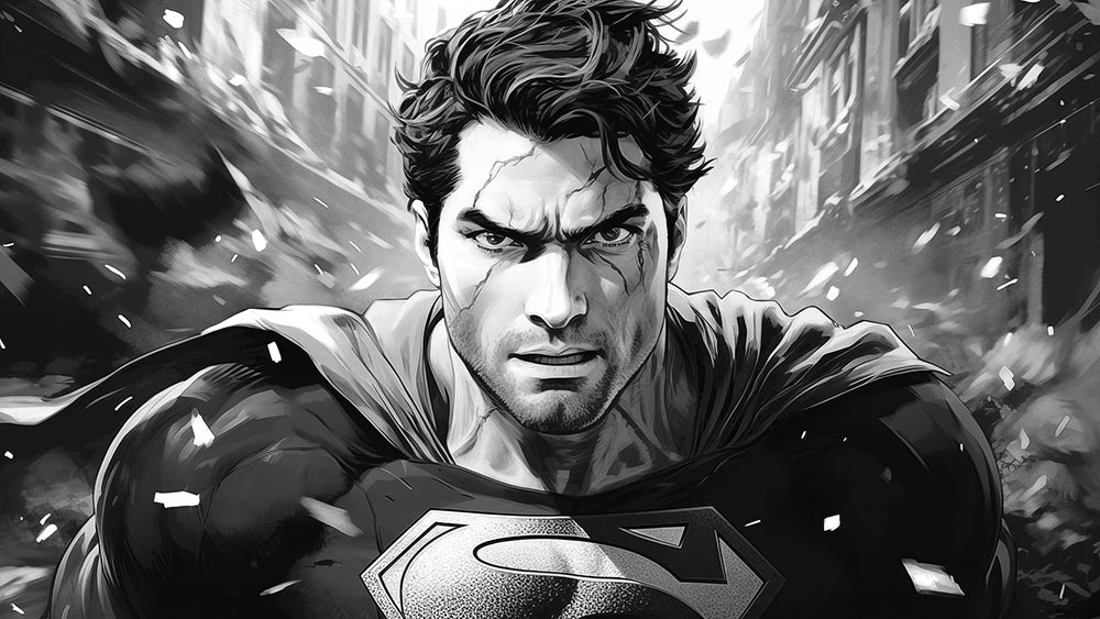 Fond d'écran Superman DC Comics 4K HD pour PC Bureau mac portable mobile iPhone téléchargement gratuit arrière-plan ultraHD UHD