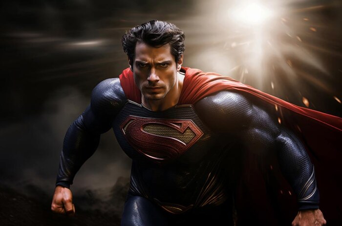 Fond d'écran Superman cool 4K HD Poster pour PC Bureau mac portable mobile iPhone téléphone téléchargement gratuit arrière-plan ultraHD UHD