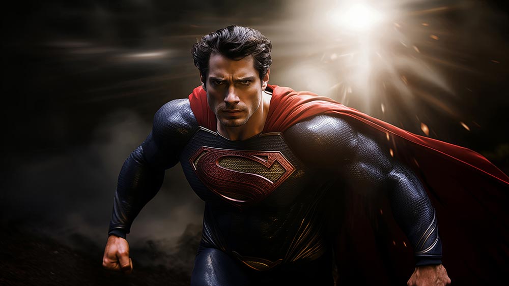 Fond d'écran Superman cool 4K HD Poster pour PC Bureau mac portable mobile iPhone téléphone téléchargement gratuit arrière-plan ultraHD UHD