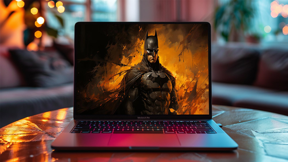 Fond d'écran d'illustration Batman 4K HD Poster pour PC Desktop Mac Laptop Mobile iPhone Phone téléchargement gratuit fond ultraHD UHD