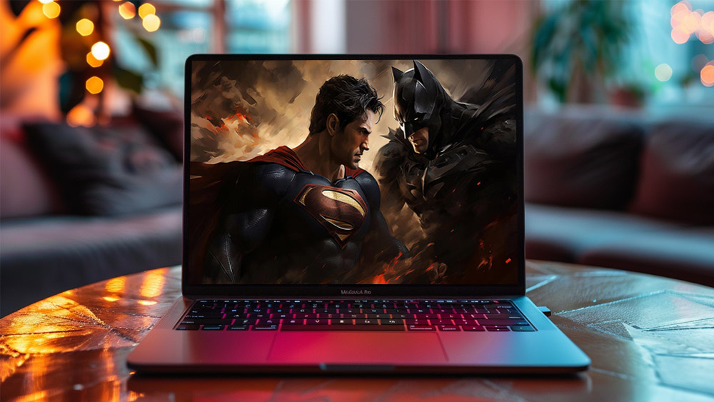 Fond d'écran Batman VS Superman 4K HD Affiche pour PC Bureau mac portable mobile iPhone téléphone téléchargement gratuit arrière-plan ultraHD UHD