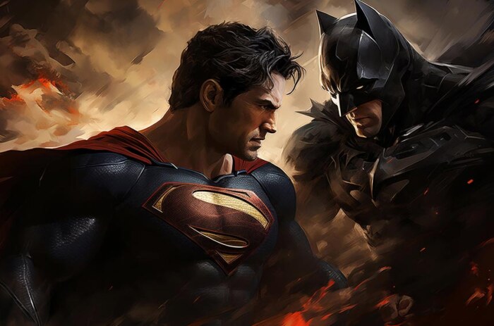 Fond d'écran Batman VS Superman 4K HD Affiche pour PC Bureau mac portable mobile iPhone téléphone téléchargement gratuit arrière-plan ultraHD UHD