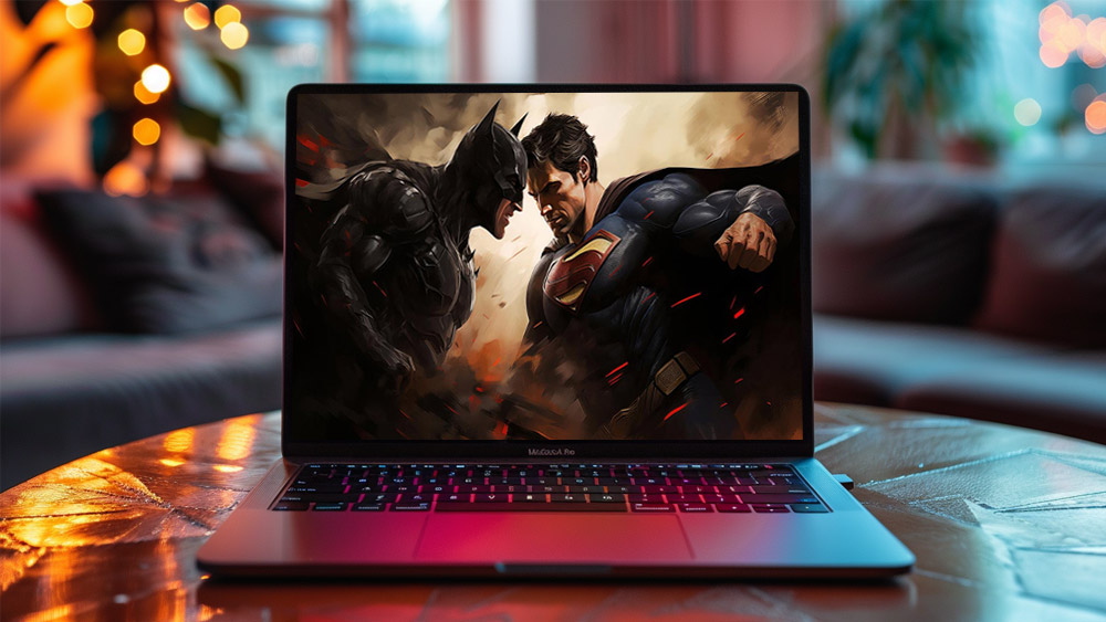 Fond d'écran Batman contre Superman 4K HD Affiche pour PC Bureau mac portable mobile iphone Téléchargement gratuit arrière-plan ultraHD UHD