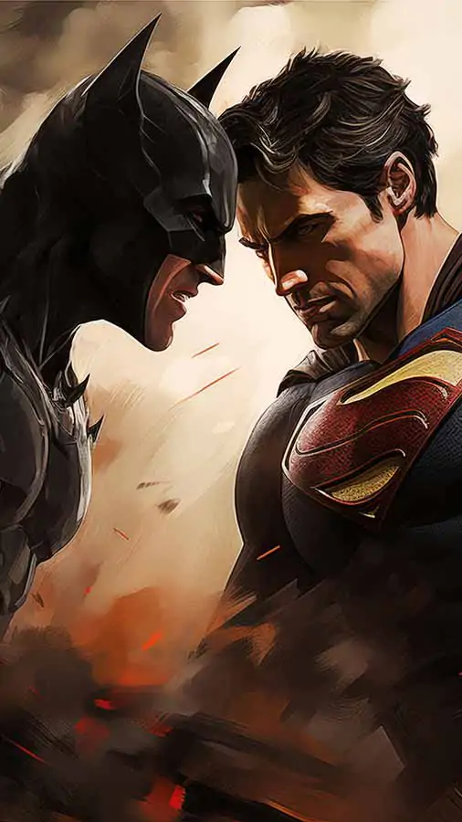 Batman vs Superman Clash Wallpaper HD 4K Background POSTER free download UltraHD for Android phone and iphone