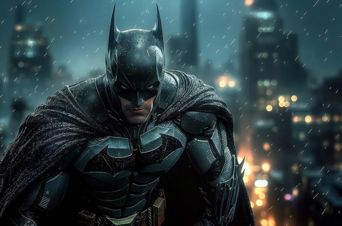 Fond d'écran Batman Patrouille Hivernale 4K HD Poster pour PC Bureau mac portable mobile iPhone téléphone téléchargement gratuit arrière-plan ultraHD UHD