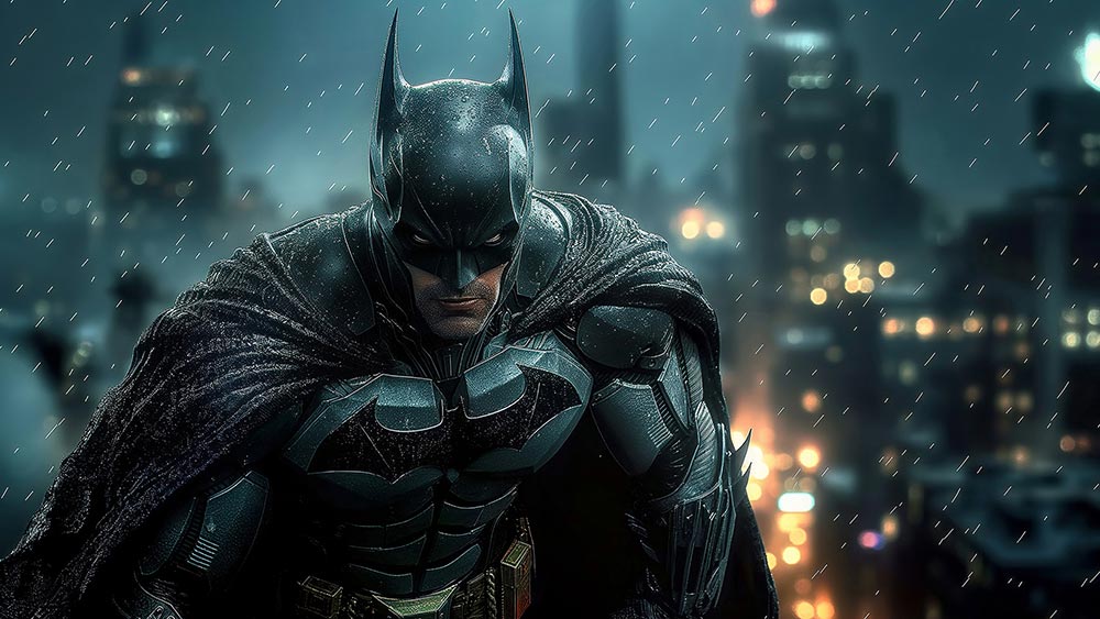 Fond d'écran Batman Patrouille Hivernale 4K HD Poster pour PC Bureau mac portable mobile iPhone téléphone téléchargement gratuit arrière-plan ultraHD UHD