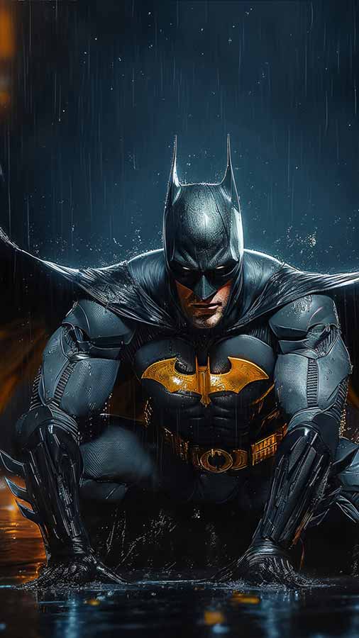 Fond d'écran Batman Cool HD 4K Arrière-plan AFFICHE téléchargement gratuit UltraHD pour téléphone Android et iPhone
