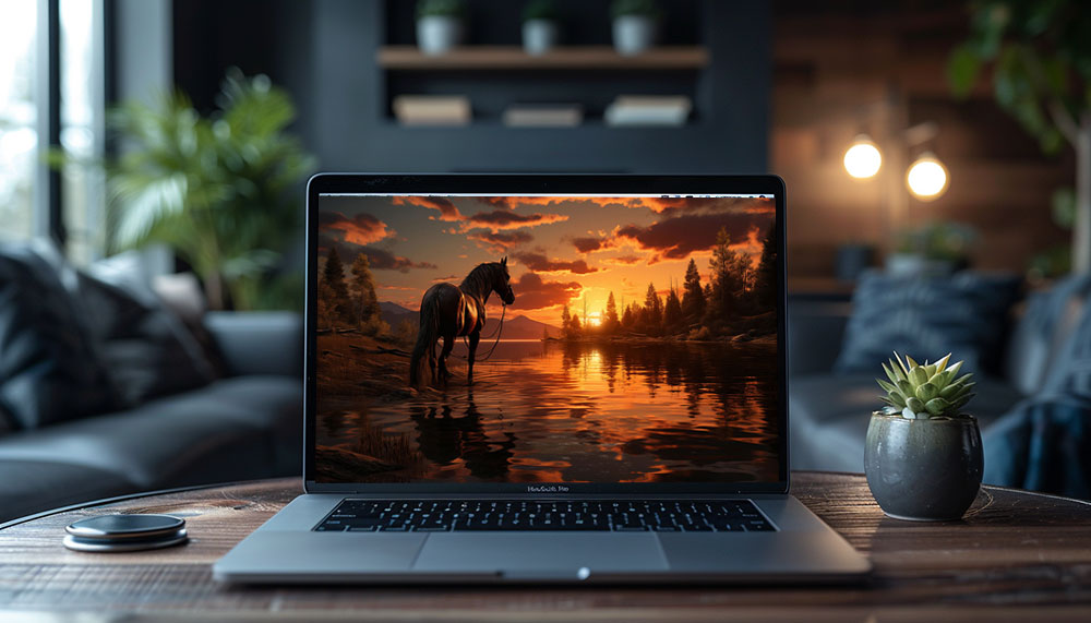 cheval beau lever de soleil papier peint 4K HD Poster pour PC Desktop mac laptop mobile iphone Téléphone télécharger gratuitement fond d'écran ultraHD UHD