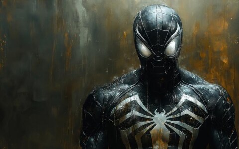 Amazing spiderman Painting wallpaper 4K HD Poster for PC Desktop mac laptop mobile iphone Phone free download background ultraHD UHD