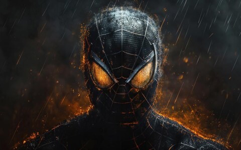 spiderman iconic mask wallpaper 4K HD Poster for PC Desktop mac laptop mobile iphone Phone free download background ultraHD UHD