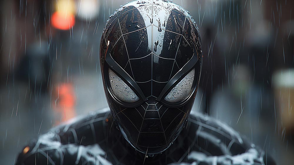 Fond d'écran gros plan du masque de Spiderman 4K HD Poster pour PC Desktop Mac Laptop Mobile iPhone Phone téléchargement gratuit fond ultraHD UHD