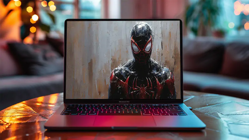 SpiderMan Miles Morales wallpaper 4K HD Poster for PC Desktop mac laptop mobile iphone Phone free download background ultraHD UHD