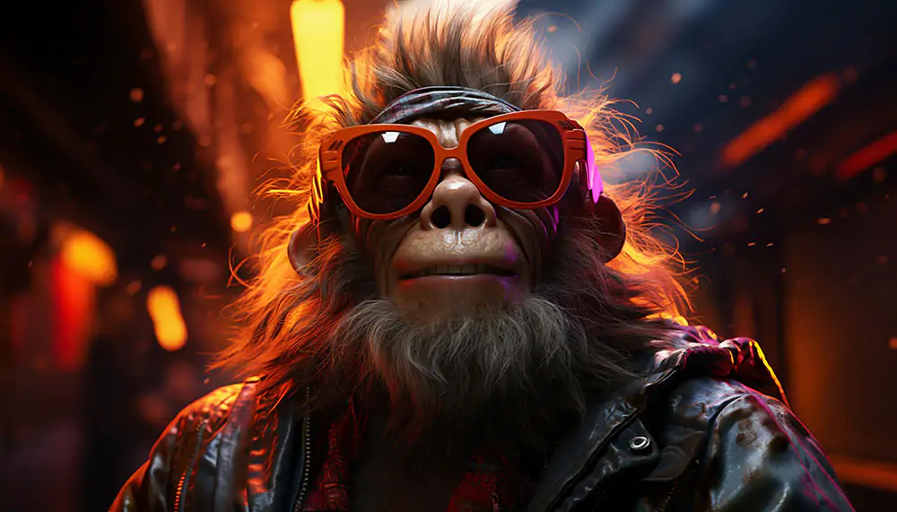 Cool Monkey wallpaper 4K HD Poster for PC Desktop mac laptop mobile iphone Phone free download background ultraHD UHD