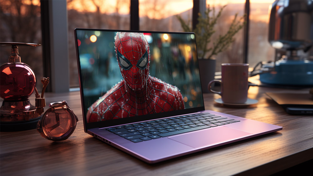 Fond d'écran Spiderman sous la pluie 4K HD Affiche pour PC Bureau mac portable mobile iPhone téléphone téléchargement gratuit arrière-plan ultraHD UH