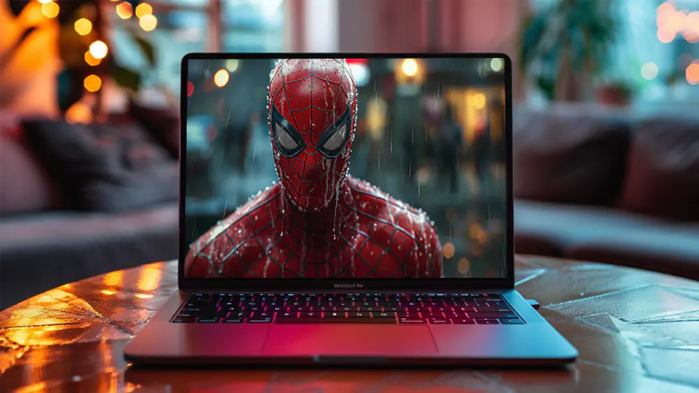 Spiderman in the Rain wallpaper 4K HD Poster for PC Desktop mac laptop mobile iphone Phone free download background ultraHD UHD