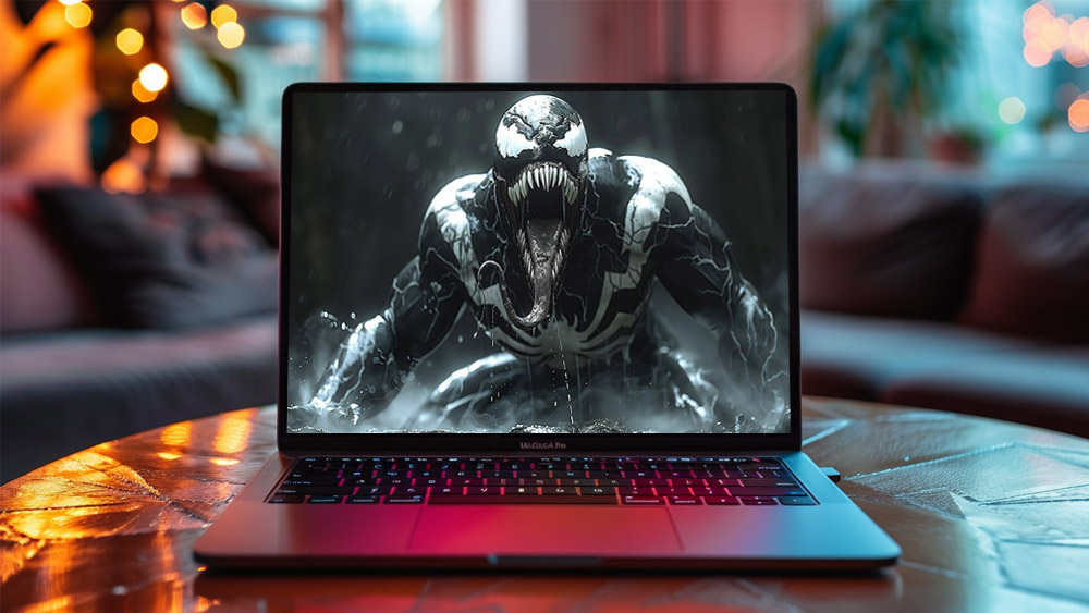 Fond d'écran Venom marvel 4K HD poster pour PC ordinateur de bureau mac portable mobile iPhone téléchargement gratuit arrière-plan ultraHD UHD