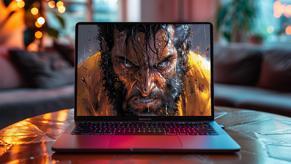 fond d'écran de dessin intense de Wolverine 4K HD Poster pour PC Desktop Mac Laptop Mobile iPhone Phone téléchargement gratuit fond ultraHD UHD