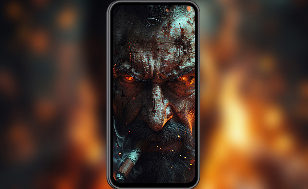Wolverine Logan fumant un cigare fond d'écran 4K HD Poster pour PC Desktop Mac ordinateur portable mobile iPhone Téléphone téléchargement gratuit fond ultraHD UHD