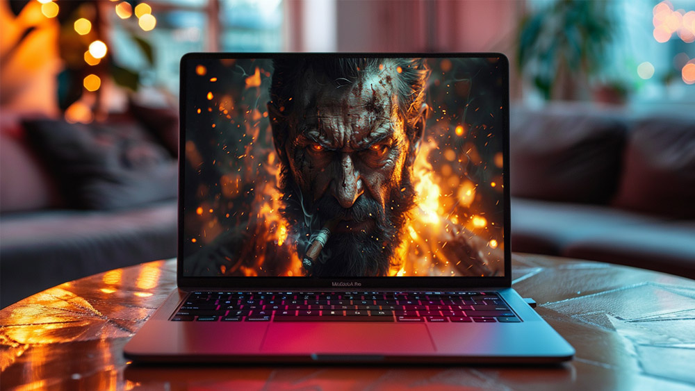 Wolverine Logan fumant un cigare fond d'écran 4K HD Poster pour PC Desktop Mac ordinateur portable mobile iPhone Téléphone téléchargement gratuit fond ultraHD UHD
