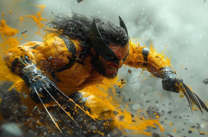 Wolverine Beast Mode fond d'écran 4K HD Poster pour PC Desktop Mac ordinateur portable mobile iPhone Téléphone téléchargement gratuit fond ultraHD UHD