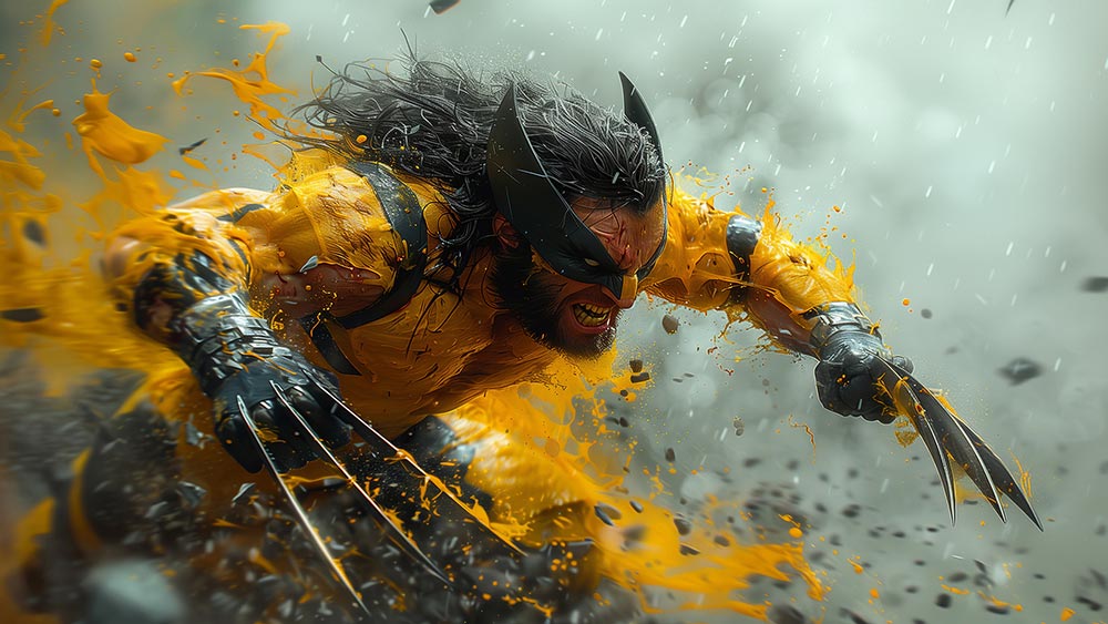 Wolverine Beast Mode fond d'écran 4K HD Poster pour PC Desktop Mac ordinateur portable mobile iPhone Téléphone téléchargement gratuit fond ultraHD UHD