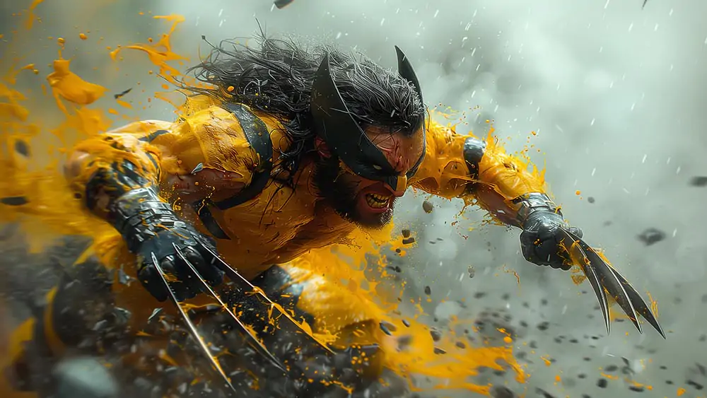 Wolverine Beast Mode wallpaper 4K HD Poster for PC Desktop mac laptop mobile iphone Phone free download background ultraHD UHD