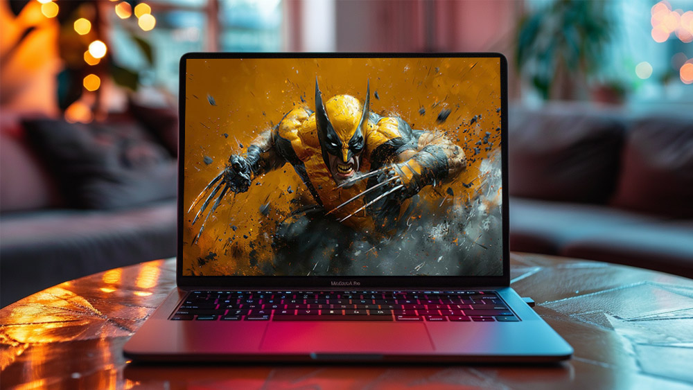 Fond d'écran Wolverine Fury 4K HD Affiche pour PC Bureau mac portable mobile iPhone téléchargement gratuit arrière-plan ultraHD UHD