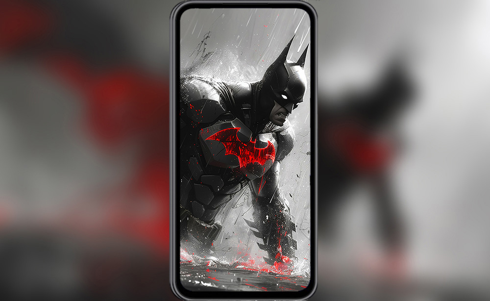 Batman Peinture Art Fond d'écran 4K HD Affiche pour PC Bureau Mac Ordinateur portable Mobile iPhone Téléphone Téléchargement gratuit Fond UltraHD UHD