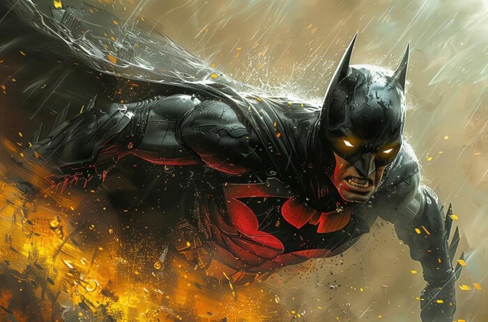 Fond d'écran Batman Dark Knight Rising 4K HD Affiche pour PC Bureau mac portable mobile iPhone téléchargement gratuit arrière-plan ultraHD UHD