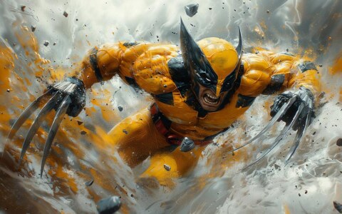 Fond d'écran Wolverine déchaîné 4K HD Poster pour PC Bureau mac portable mobile iPhone téléphone téléchargement gratuit arrière-plan ultraHD UHD