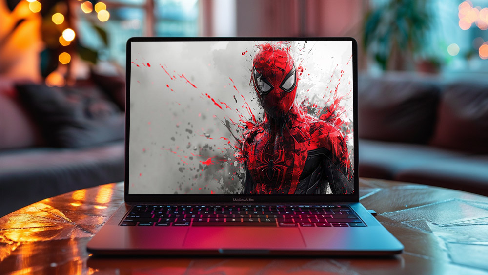 fond d'écran éclaboussure peinture spiderman 4K HD Affiche pour PC Bureau mac portable mobile iphone téléphone téléchargement gratuit arrière-plan ultraHD UHD