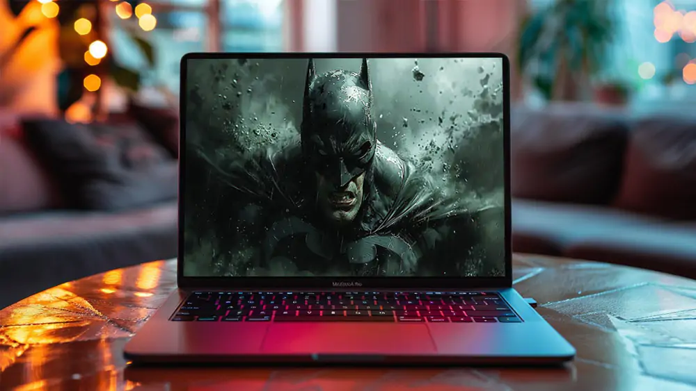 Fond d'écran Batman tempête 4K HD Affiche pour PC Bureau mac portable mobile iPhone téléphone téléchargement gratuit arrière-plan ultraHD UHD