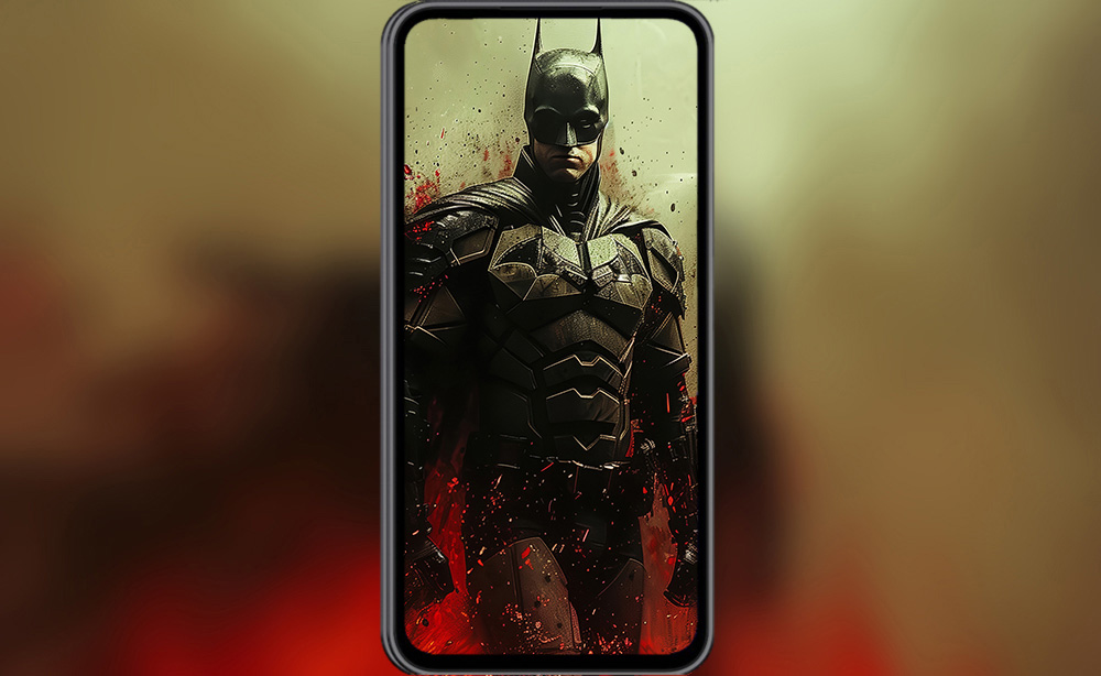 Peinture Batman fond d'écran 4K HD Poster pour PC Desktop Mac ordinateur portable mobile iPhone Téléphone téléchargement gratuit fond ultraHD UHD