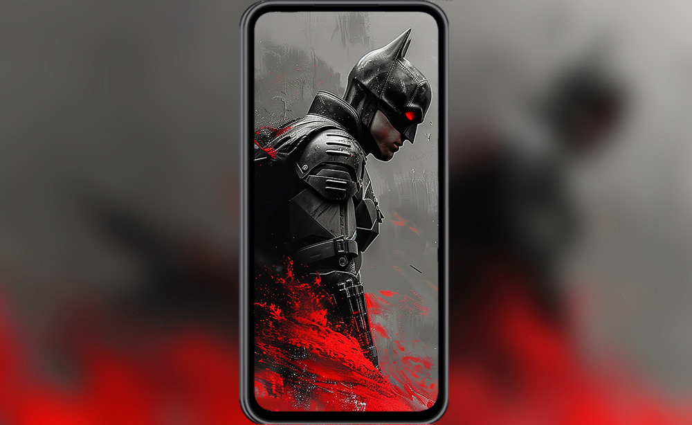 Fond d'écran Batman Shadow and Flame 4K HD Poster pour PC Desktop Mac Laptop Mobile iPhone Phone téléchargement gratuit fond ultraHD UHD