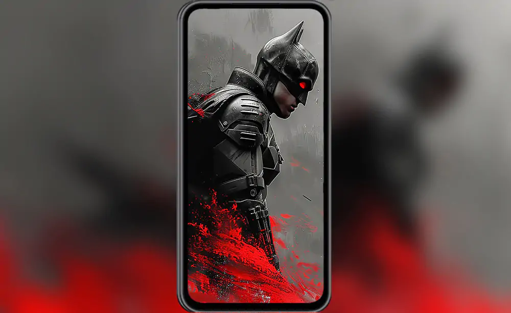 Batman Shadow and Flame wallpaper 4K HD Poster for PC Desktop mac laptop mobile iphone Phone free download background ultraHD UHD