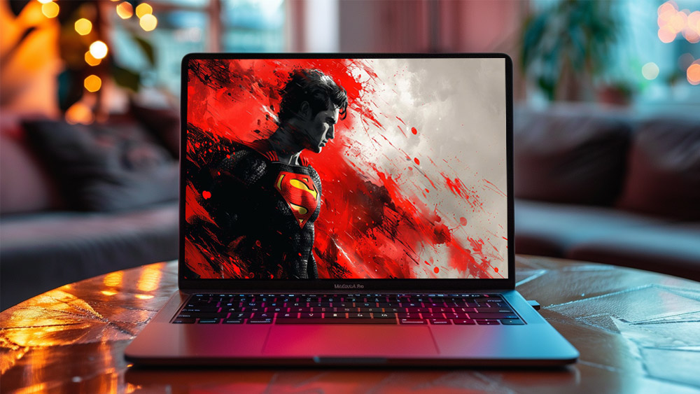 Fond d'écran artistique Superman 4K HD Affiche pour PC Bureau mac portable mobile iPhone téléchargement gratuit arrière-plan ultraHD UHD