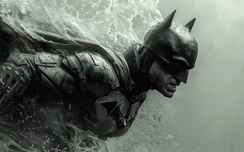 Fond d'écran Batman Dark Knight 4K HD Poster pour PC Desktop Mac ordinateur portable mobile iPhone Téléphone téléchargement gratuit fond ultraHD UHD