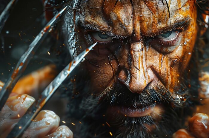 Rage Wolverine Logan fond d'écran 4K HD Poster pour PC Desktop Mac ordinateur portable mobile iPhone Téléphone téléchargement gratuit fond ultraHD UHD