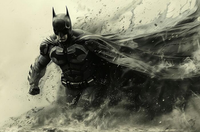 Fond d'écran Batman Fan Art 4K HD Poster pour PC Desktop Mac Laptop Mobile iPhone Phone téléchargement gratuit fond ultraHD UHD