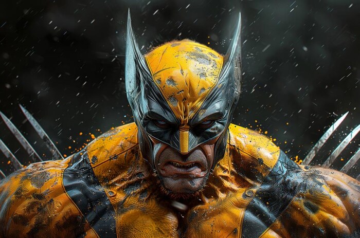 Wolverine superhero fond d'écran 4K HD Poster pour PC Desktop Mac ordinateur portable mobile iPhone Téléphone téléchargement gratuit fond ultraHD UHD