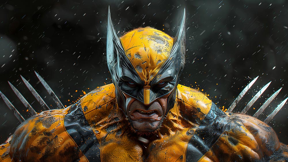 Wolverine superhero fond d'écran 4K HD Poster pour PC Desktop Mac ordinateur portable mobile iPhone Téléphone téléchargement gratuit fond ultraHD UHD