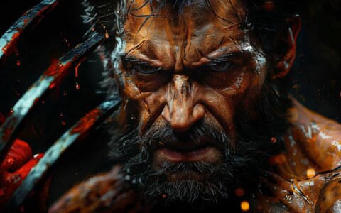 Fond d'écran Wolverine Logan 4K HD Affiche pour PC Bureau mac portable mobile iPhone téléchargement gratuit arrière-plan ultraHD UHD