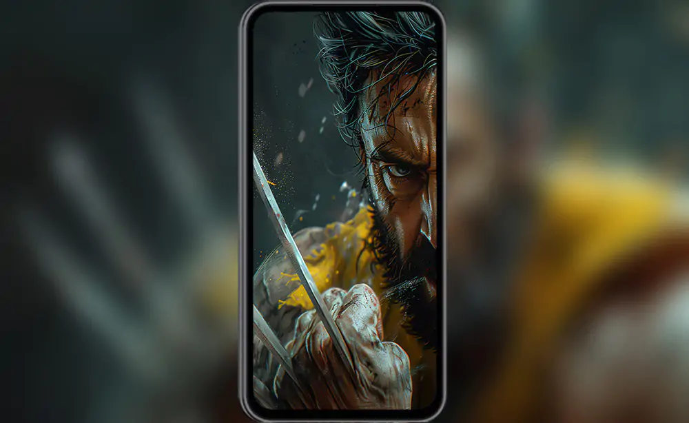 Wolverine Art wallpaper 4K HD Poster for PC Desktop mac laptop mobile iphone Phone free download background ultraHD UHD