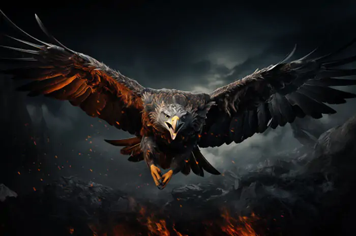 Eagle Attack Mode wallpaper 4K HD Poster for PC Desktop mac laptop mobile iphone Phone free download background ultraHD UHD