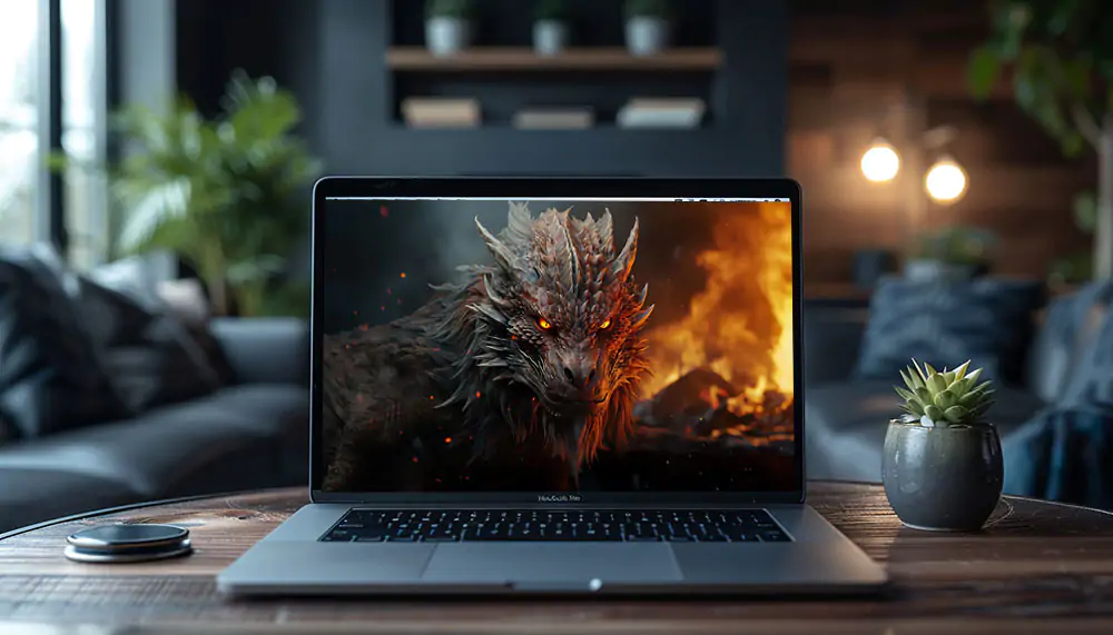 dragon on fire wallpaper 4K HD Poster for PC Desktop mac laptop mobile iphone Phone free download background ultraHD UHD