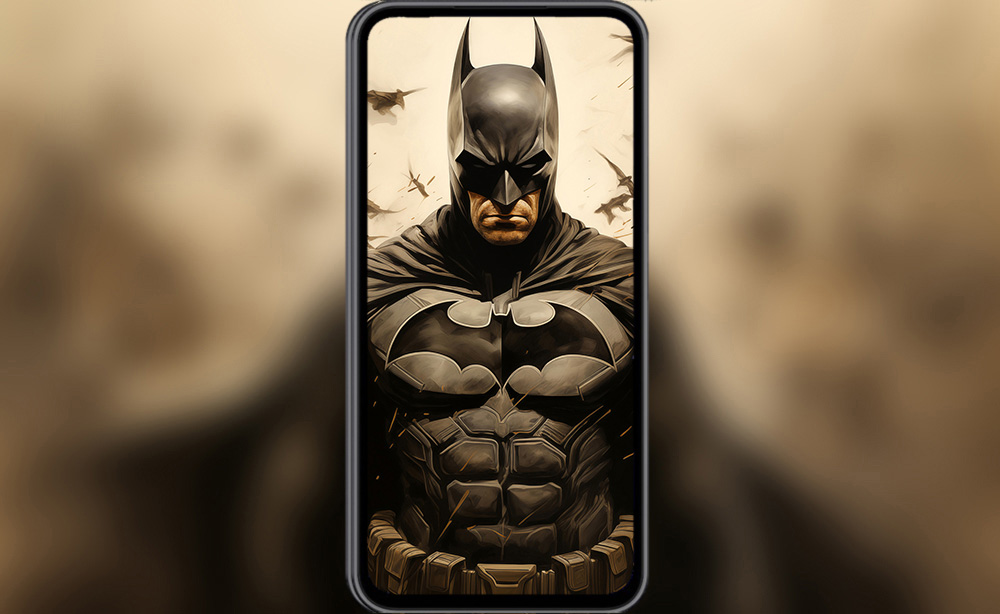 Fond d'écran Batman fan Art 4K HD Poster pour PC Desktop Mac ordinateur portable mobile iPhone Téléphone téléchargement gratuit fond ultraHD UHD
