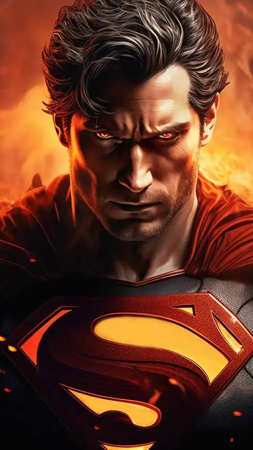 Superman Fury Wallpaper HD 4K Background POSTER free download UltraHD for Android phone and iphone