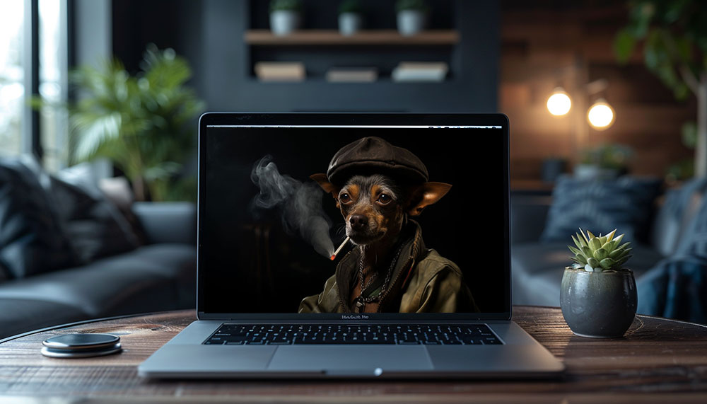 Fond d'écran Chien Chihuahua Détective 4K HD Poster pour PC Bureau mac portable mobile iPhone téléchargement gratuit arrière-plan ultraHD UHD