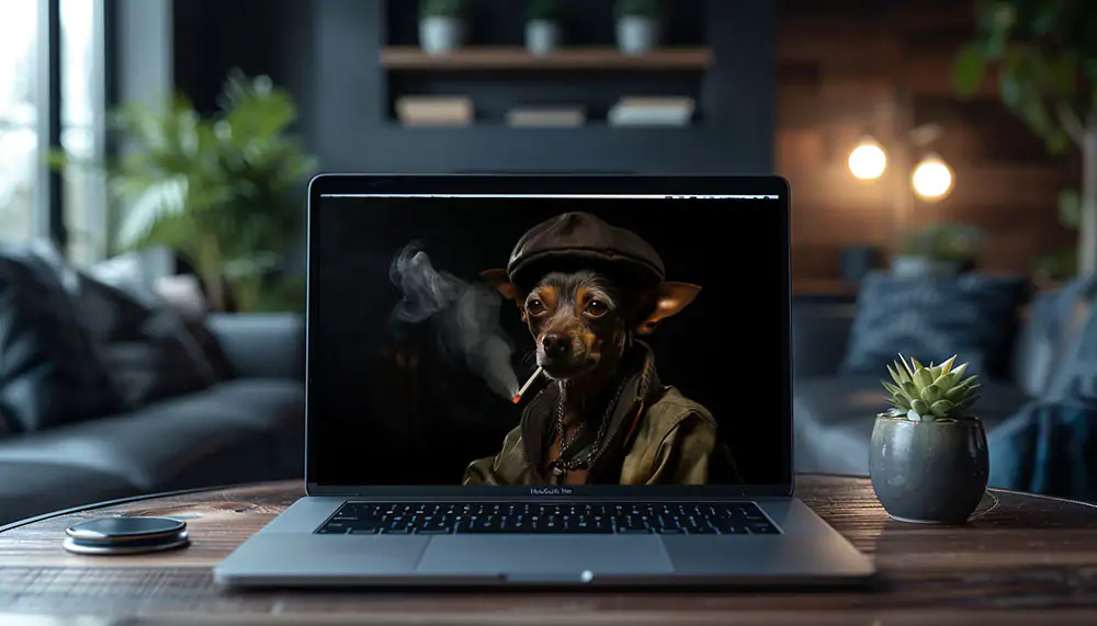 Detective Chihuahua Dog wallpaper 4K HD Poster for PC Desktop mac laptop mobile iphone Phone free download background ultraHD UHD